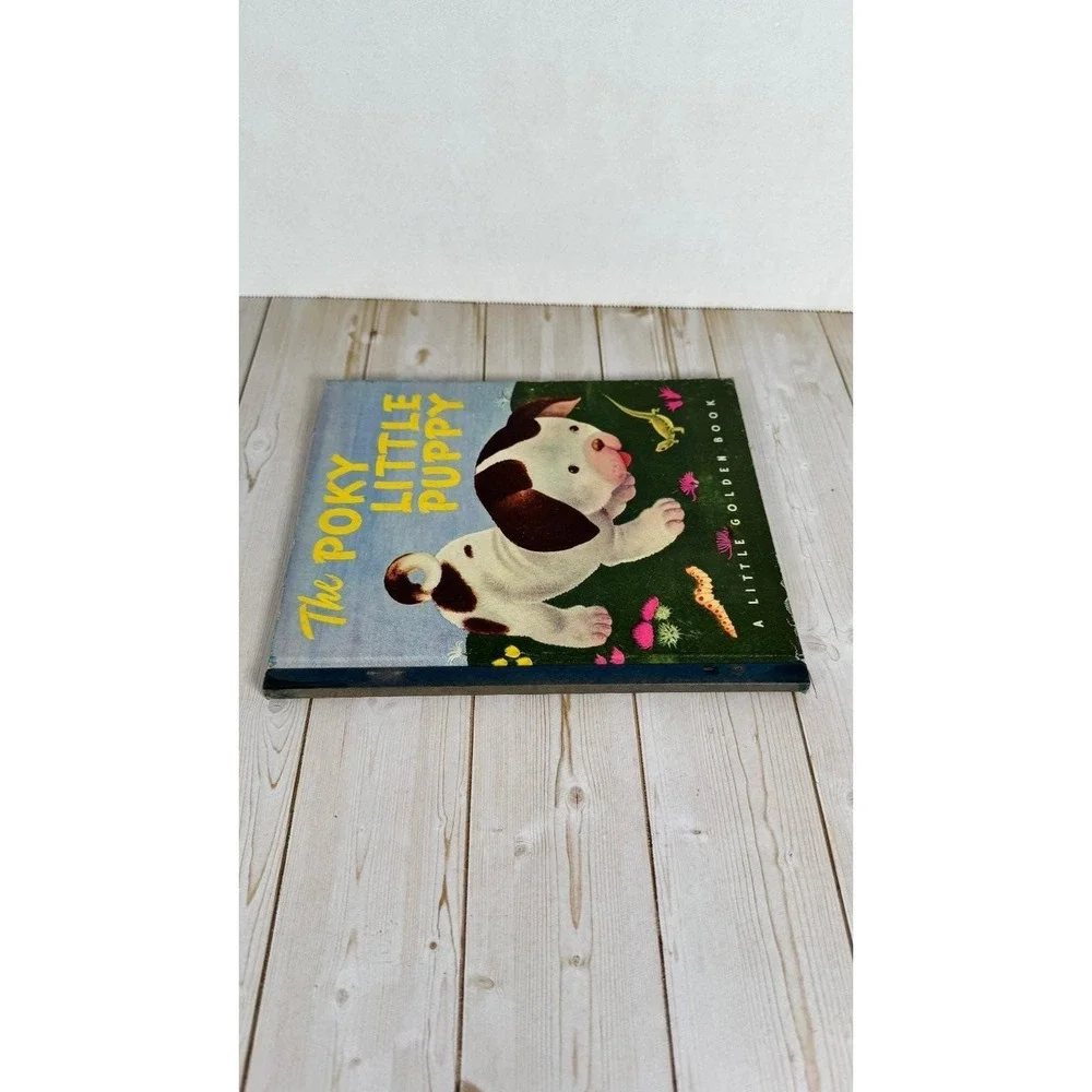 The Poky Little‎ Puppy Janette Sebring Lowrey 1946 Eleventh Printing Golden Book